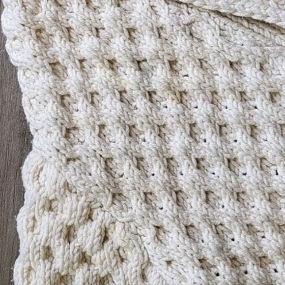 S-L Rare Kim Haller Heavy Knit Merino Wool Blend Open Front Cardigan MSRP $600 - Picture 15 of 16